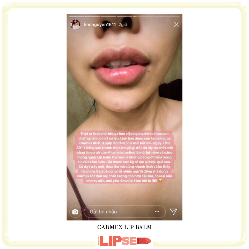 [CÓ SẴN, BILL MỸ] SON DƯỠNG MÔI CARMEX SỐ 1 NƯỚC MỸ | BigBuy360 - bigbuy360.vn