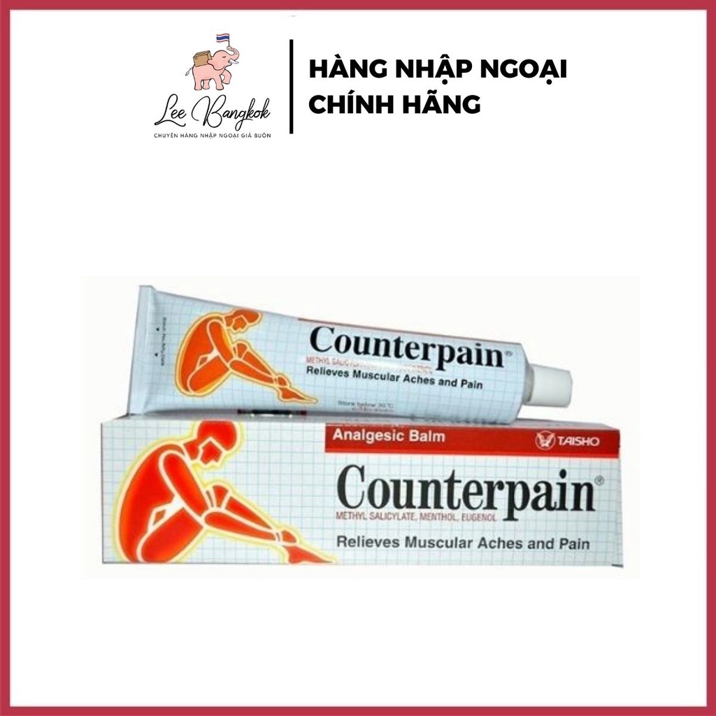Dầu Xoa Bóp Counterpain Nóng Các Size 120g - 60g Hàng Thái Lan - Giúp Giảm Đa Nhức Hiệu Quả