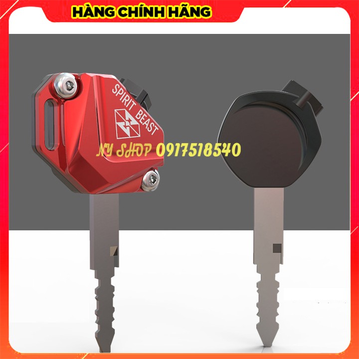 🏆 ỐP CHÌA KHÓA CNC CÁC DÒNG HONDA CHÍNH HÃNG SPIRIT BEAST 🏆 Mẫu L7