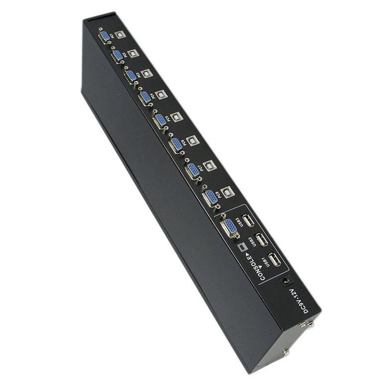 Hộp công tắc hỗ trợ 8 cổng USB 2.0 KVM 1920x1440 chất lượng cao