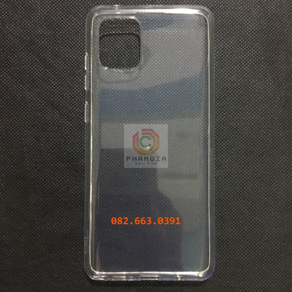 Ốp lưng dẻo trong Samsung M60S/A81 siêu dẻo, siêu bền