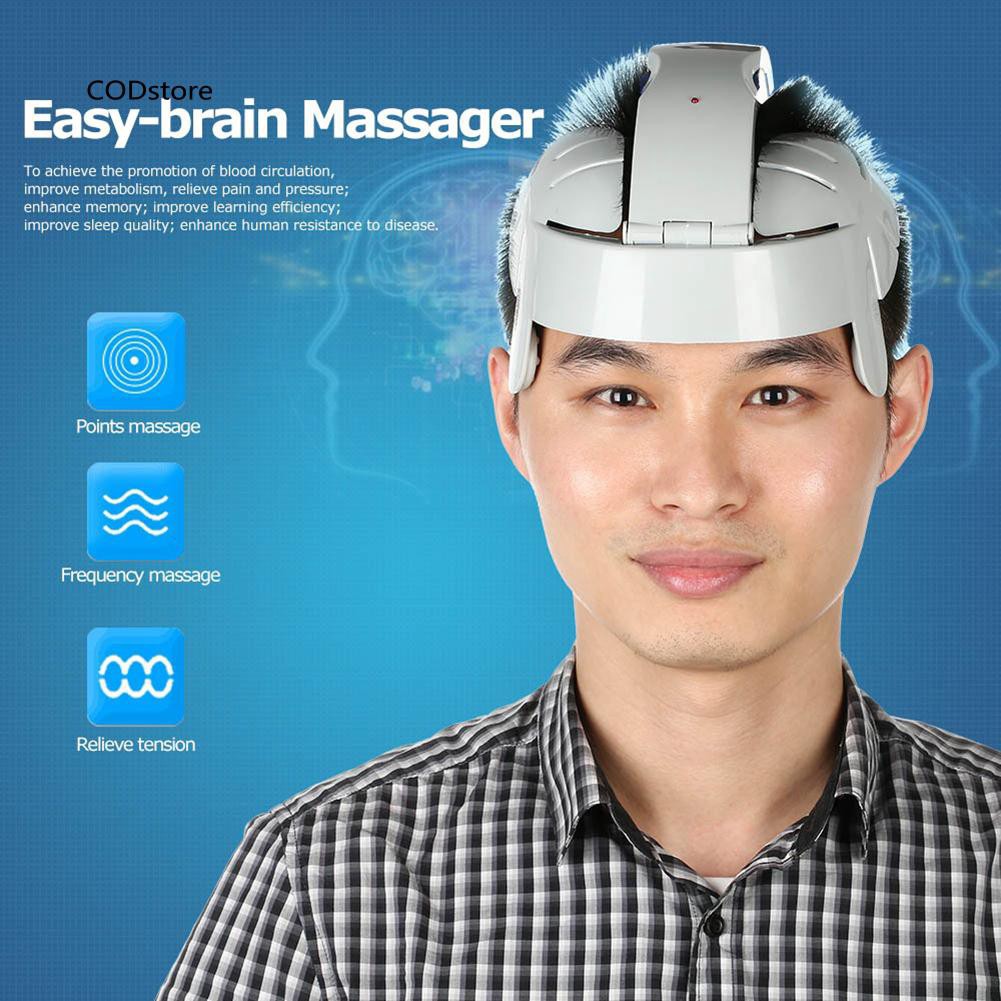 Máy massage đầu sử dụng tiện lợi