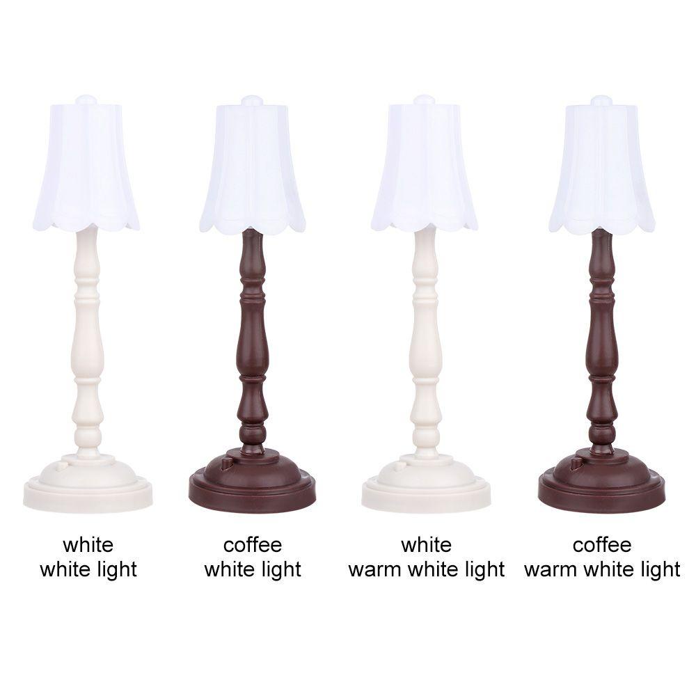 RAINBOW Đèn Đọc Sách Mini Ánh Sáng Trắng Ấm Trang Trí Nhà Búp Bê