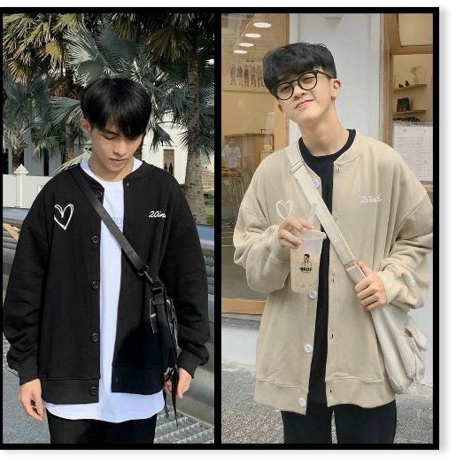 ÁO KHÁC CARDIGAN NAM NỮ FORM RỘNG CÁ TÍNH CỰC ĐẸP