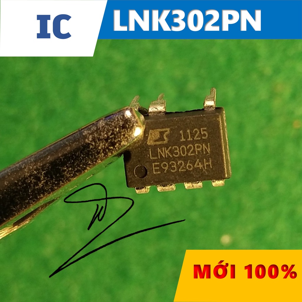 IC nguồn LNK 302PN DIP-7 Mới 100% 85-265VAC/12VDC-200mA