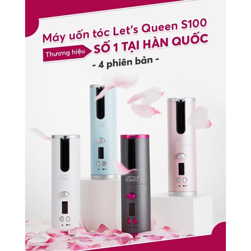 Máy uốn tóc Let's queen Hàn Quốc,tạo mọi kiểu tóc vô cùng đơn giản gọn nhẹ cho các Nàng thơ