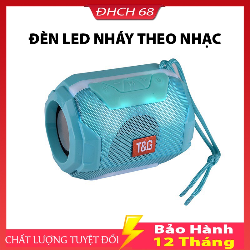 Loa bluetooth không dây mini A005 đèn led theo nhạc âm bass mạnh hỗ trợ lắp thẻ nhớ hàng cao cấp