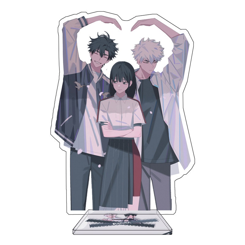 Mô hình nhân vật anime Link Click Time Agent Cheng Xiaoshi Lu Guang bằng acrylic để đứng bàn trang trí
