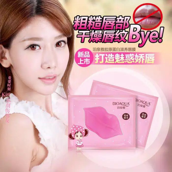 (hàng Mới Về) Mặt Nạ Môi Bioaqua Nuôi Dưỡng Môi Hiệu Quả