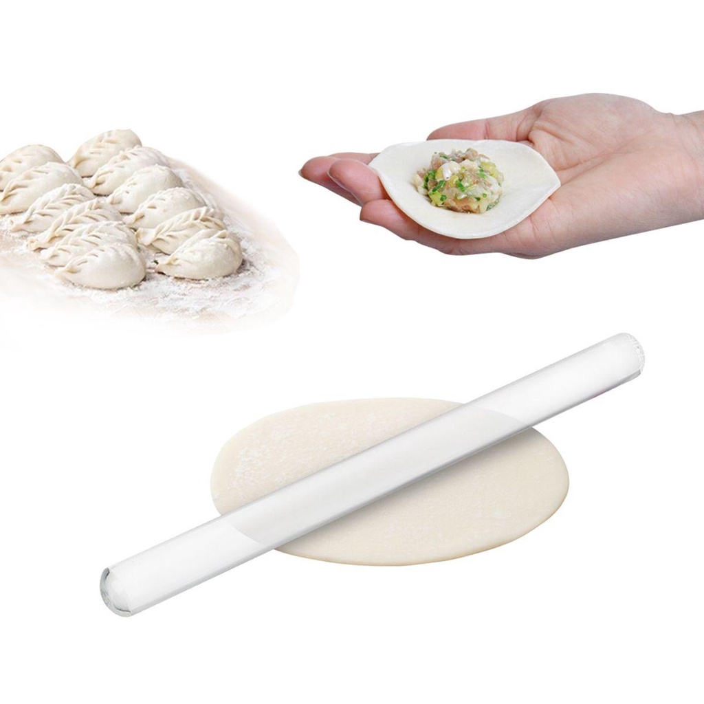 Cây Lăn Bột Làm Bánh Bằng Acrylic Chống Dính Tiện Dụng