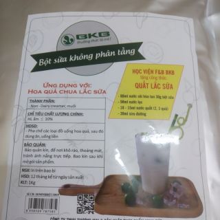 Bột trà tắc 1kg ( quất lắc sữa)