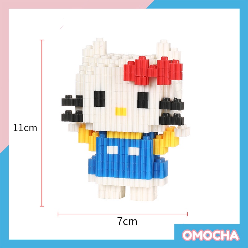 Bộ Lego 3D Đồ Chơi Lắp Ráp Lego Mô Hình Động Vật 3D Thu Nhỏ Dễ Thương Nhân Vật Hoạt Hình Vui Nhộn