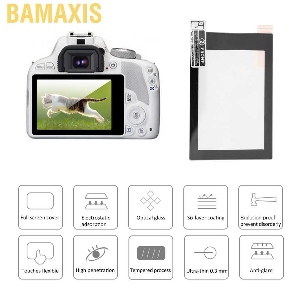 Kính Cường Lực Bảo Vệ Màn Hình Lcd Cho Máy Ảnh Canon 100d / Eos M3 / Eos Xuan M10 / G1x Ii