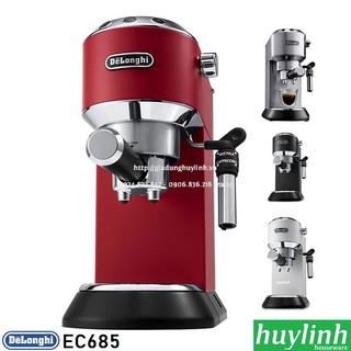  Máy pha cà phê Delonghi EC685 - 4 màu [Đỏ - Bạc - Đen - Trắng] - EC785 Mẫu mới