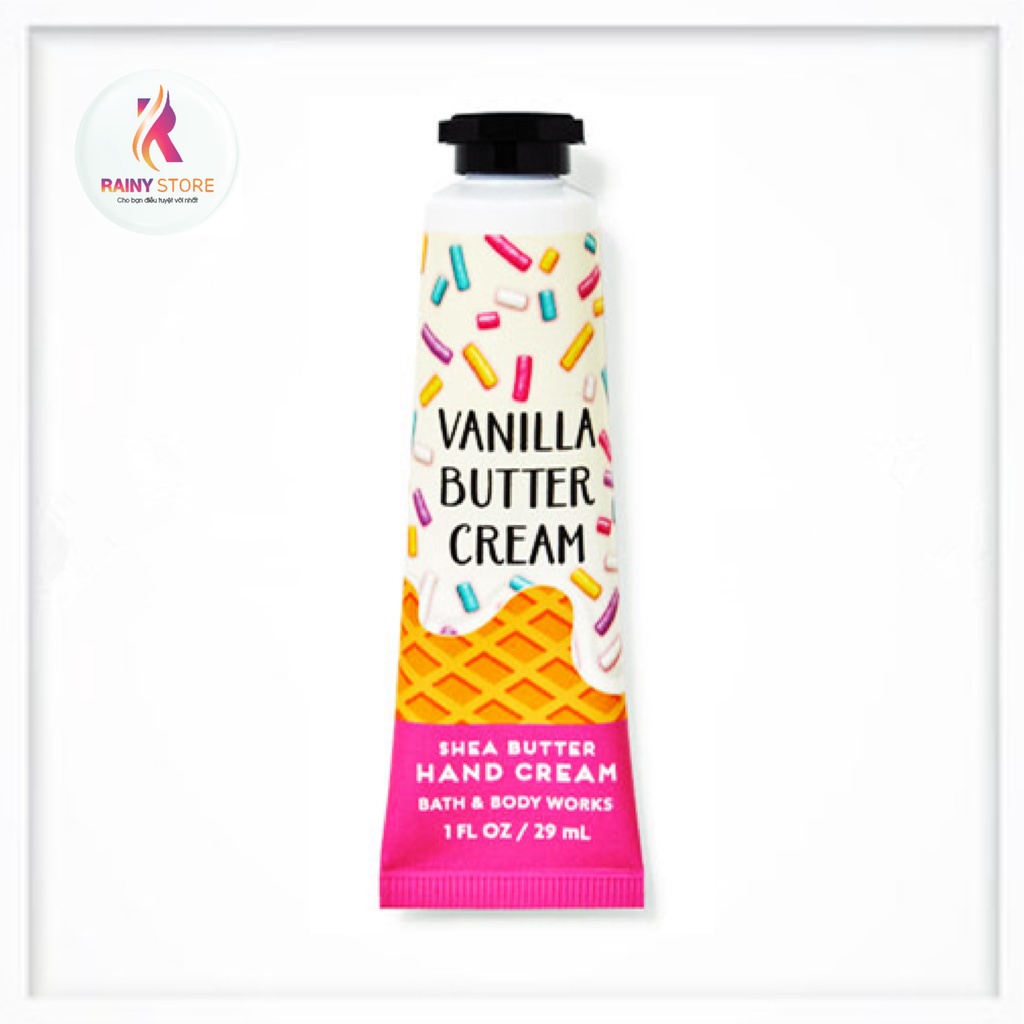 Kem dưỡng da tay Bath &amp; Body Works Vanilla Butter Cream 29ml