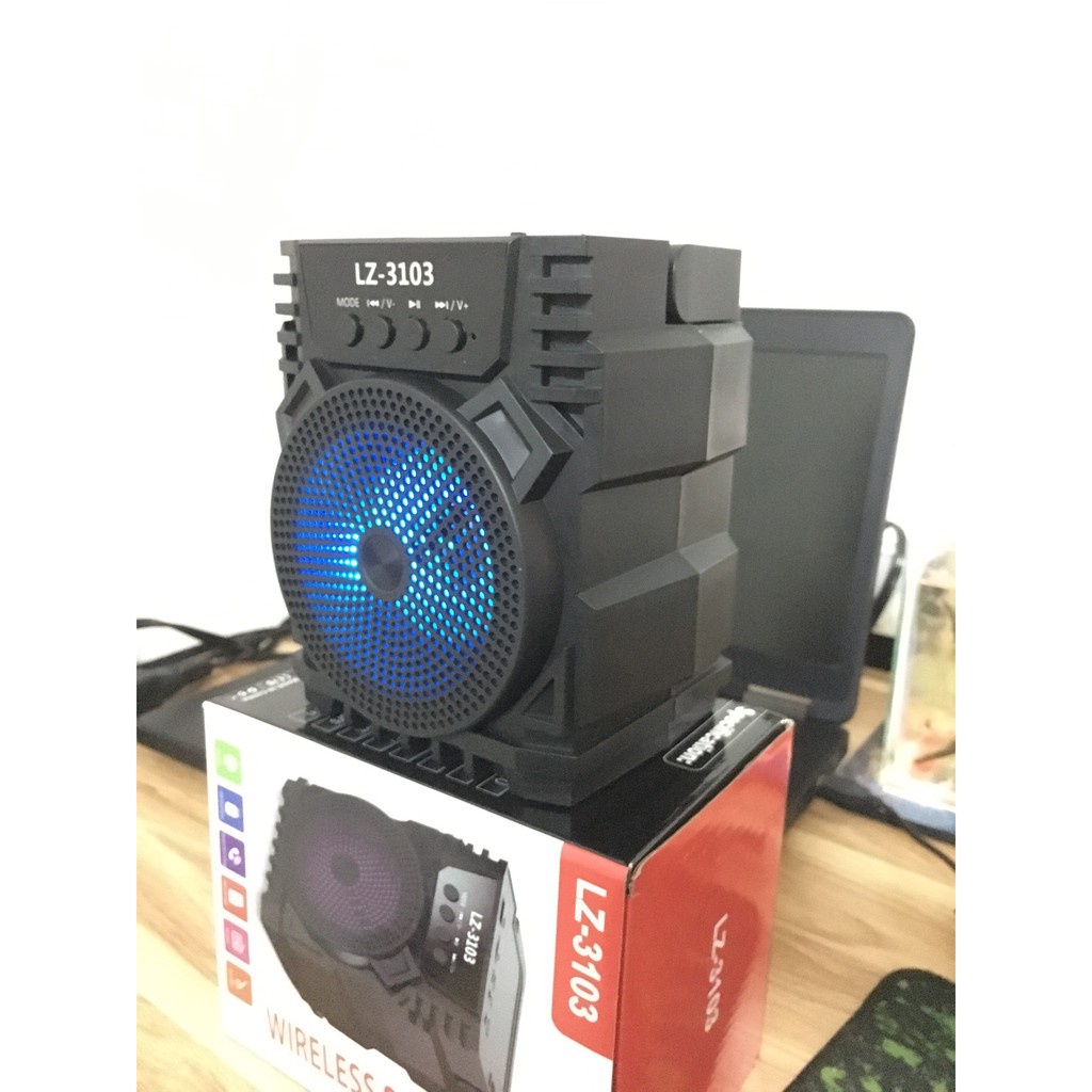 [SIÊU RẺ] Loa Bluetooth Không Dây Model LZ-3103 Âm thanh siêu hay Dung lượng pin thời gian lâu