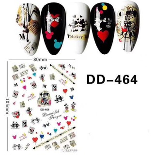 dán móng ( sticker ) trang trí móng tay chân dd585