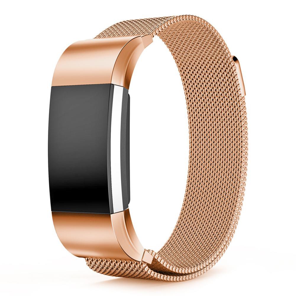 Dây đeo inox Milanese cho đồng hồ thông minh Fitbit Charge 2