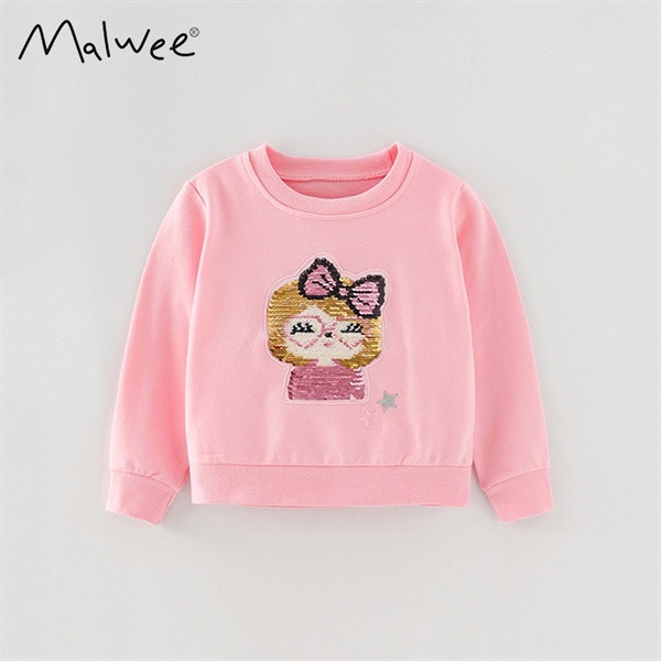 BST áo nỉ họa tiết 01 Little Maven/Malwee cho bé gái 2-8 tuổi - Little Maven Official Store