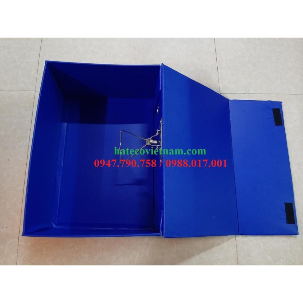 Hộp vuông (CÓ KẸP) EKE 10cm LOẠI 1 - HỘP KẸP - Bìa hộp kẹp - Bìa hộp đựng hồ sơ