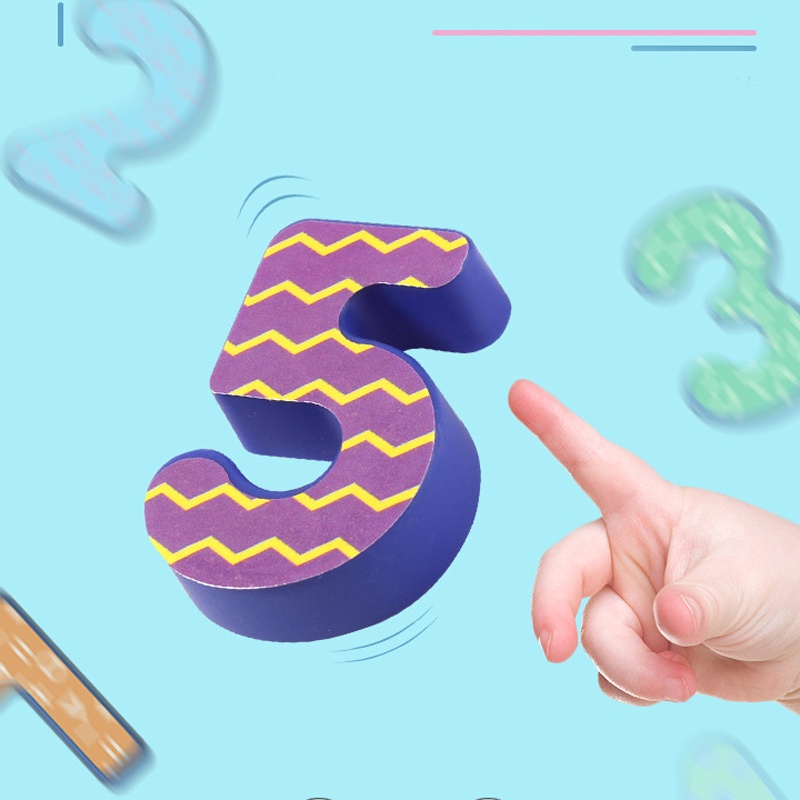 Bộ Đồ Chơi Bảng Nhựa Giúp Bé Nhận Biết Số Và Hình Ảnh Đa Dạng Giáo Dục Phát triển Trí Thông Minh