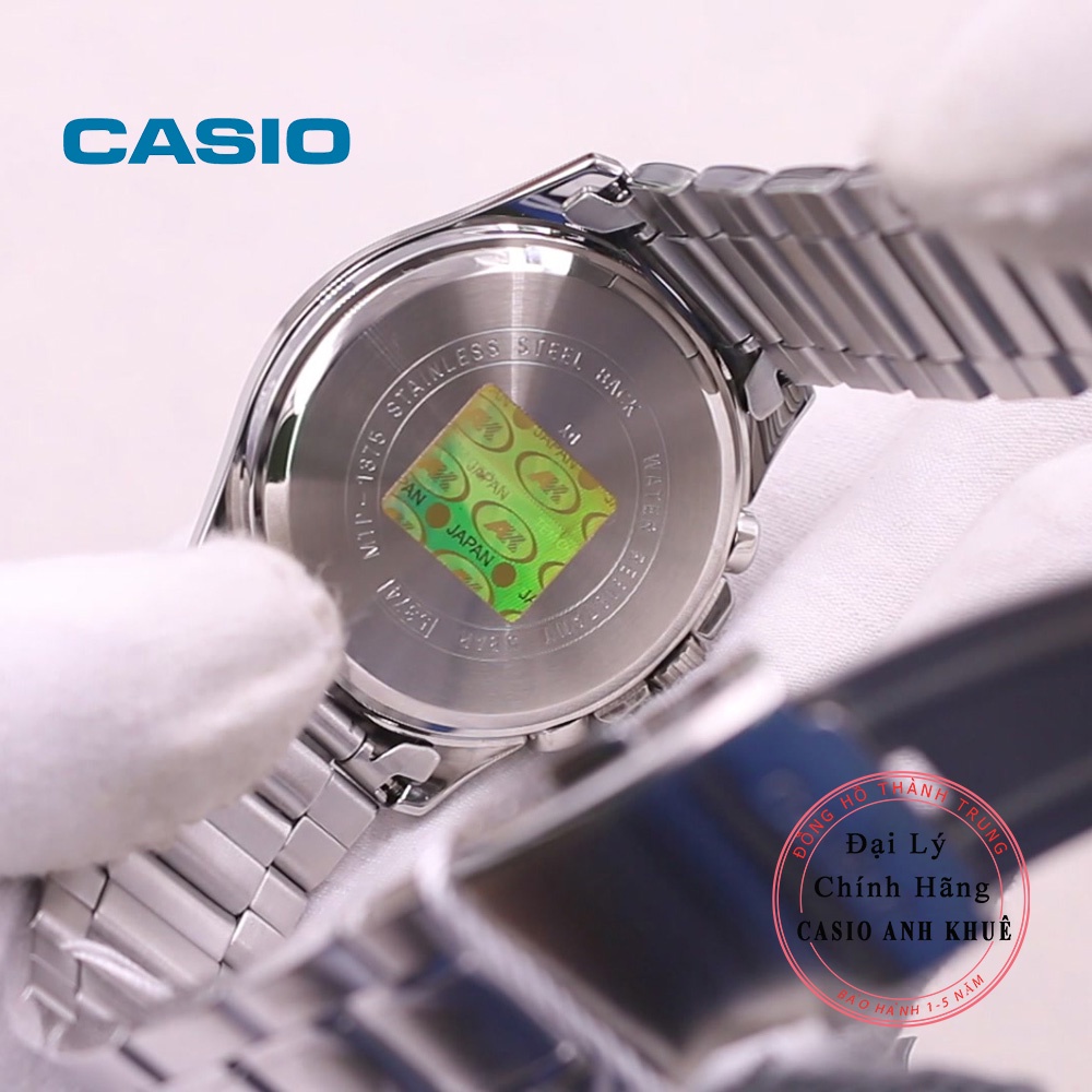 Đồng hồ Nam Casio MTP-1375D-1AVDF kim lịch nhỏ
