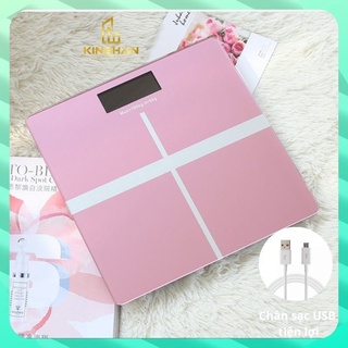 Cân Điện Tử  Sức Khỏe JINMAO - Cân Sức Khỏe Điện Tử Mini Cắm Sạc USB Tiện Lợi, Độ Chính Xác Cao, Bảo Hành 12 Tháng