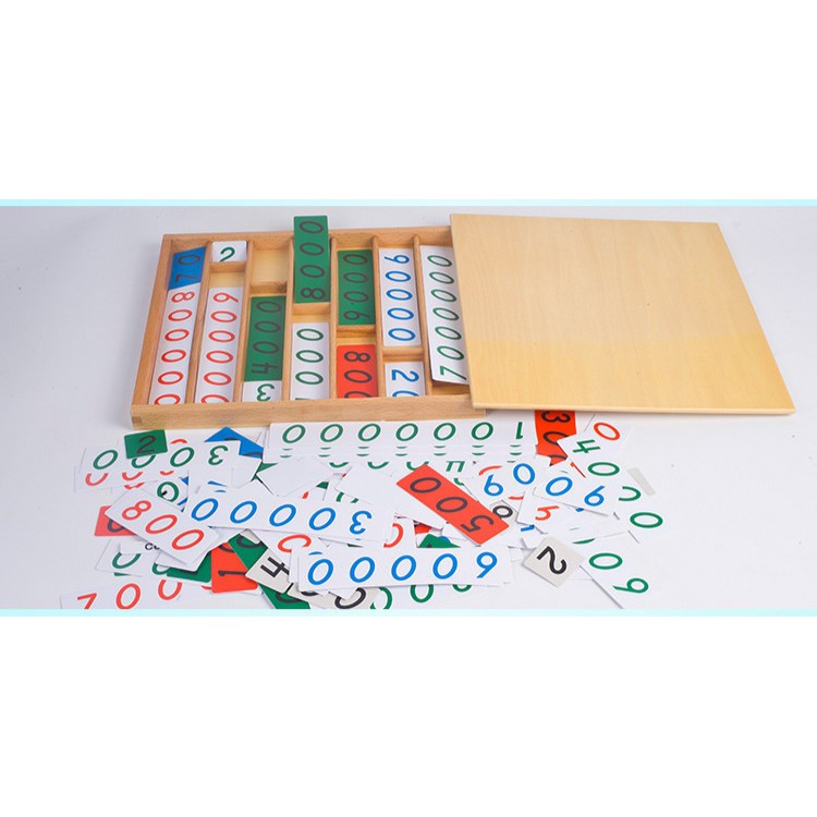 Giáo Cụ Montessori - Bộ Trò Chơi Ngân Hàng [ Hàng Đẹp Chuẩn - MA22 ]