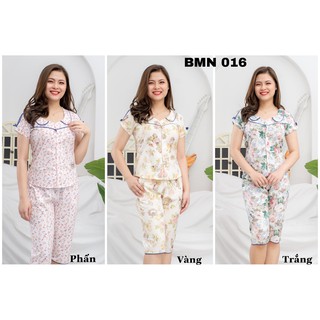 Bộ Mặc nhà thô lụa khoét vai cao cấp