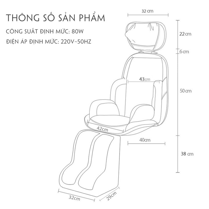 [Mã 154FMCGSALE giảm 8% đơn 500K] ghế mát xa toàn thân hồng ngoại mát xa sâu có điều khiển - bảo hành 3 năm