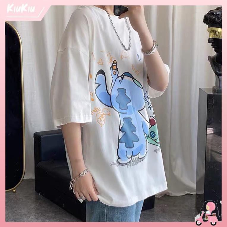 Áo Thun Tay Lỡ Unisex Form Rộng Kaws VẼ TRANH Nam Nữ Phong Cách Ulzzang KiuKiu