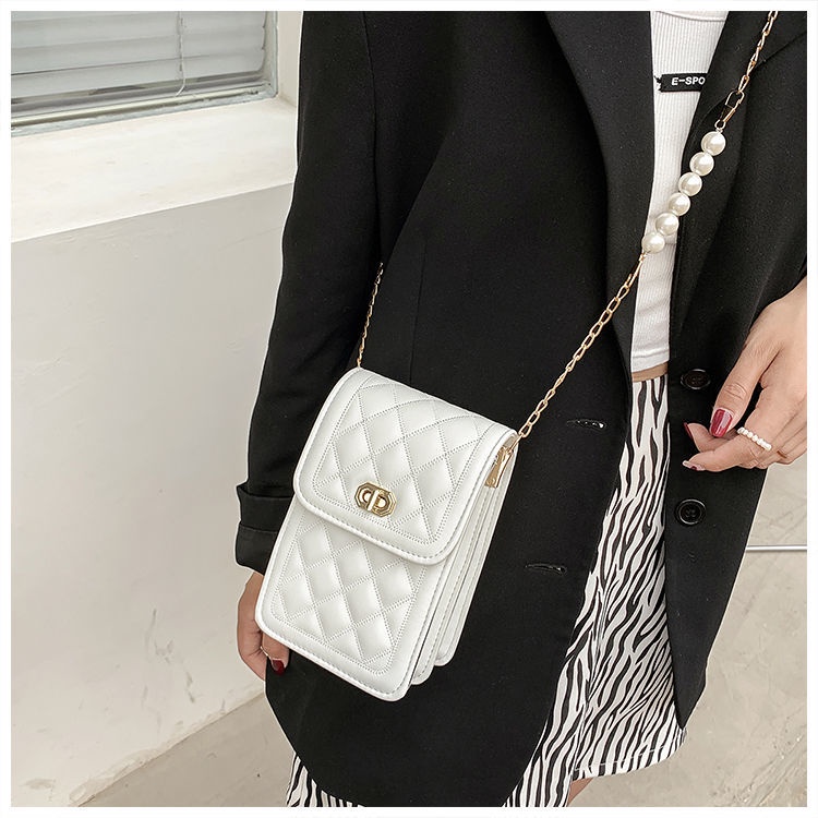 Túi đeo chéo hình thoi thời trang Hàn cho nữ