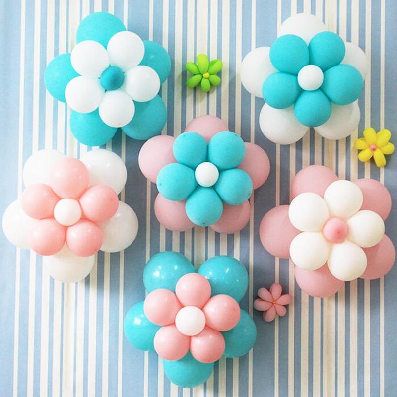 Kẹp bong bóng WE FLOWER tạo hình bông hoa trang trí tiệc