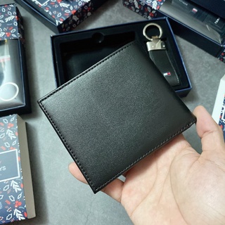 Set ví nam logo sọc + key - S207