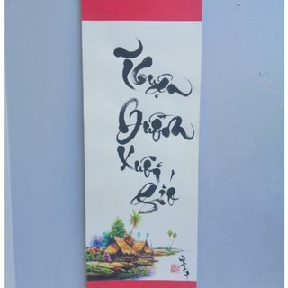 Tranh thư Pháp : Thuận bồm xuôi gió