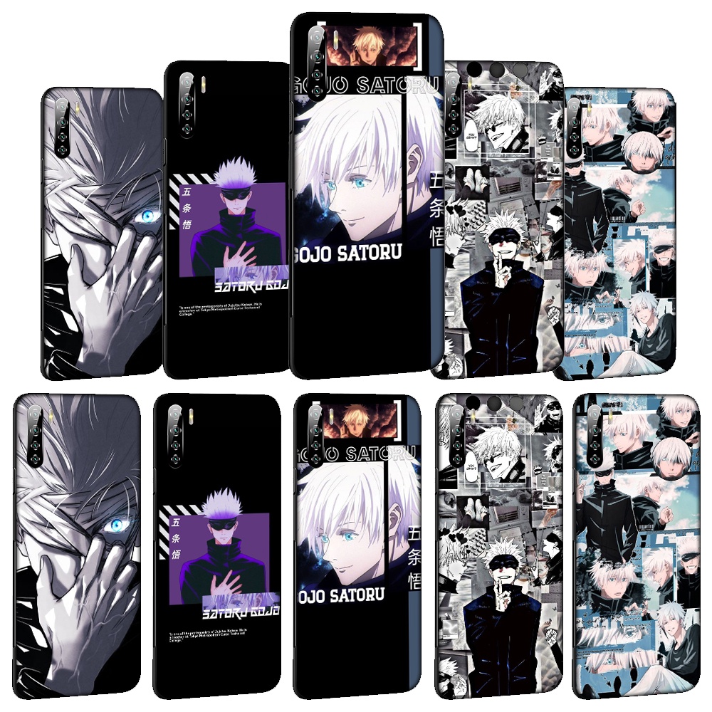Ốp Điện Thoại Mềm Hình Jujutsu Kaisen Gojo Satoru Cho Samsung Galaxy A11 A12 A22 A32 M21 M30s J4 Core A82 A9 WR101 Mới