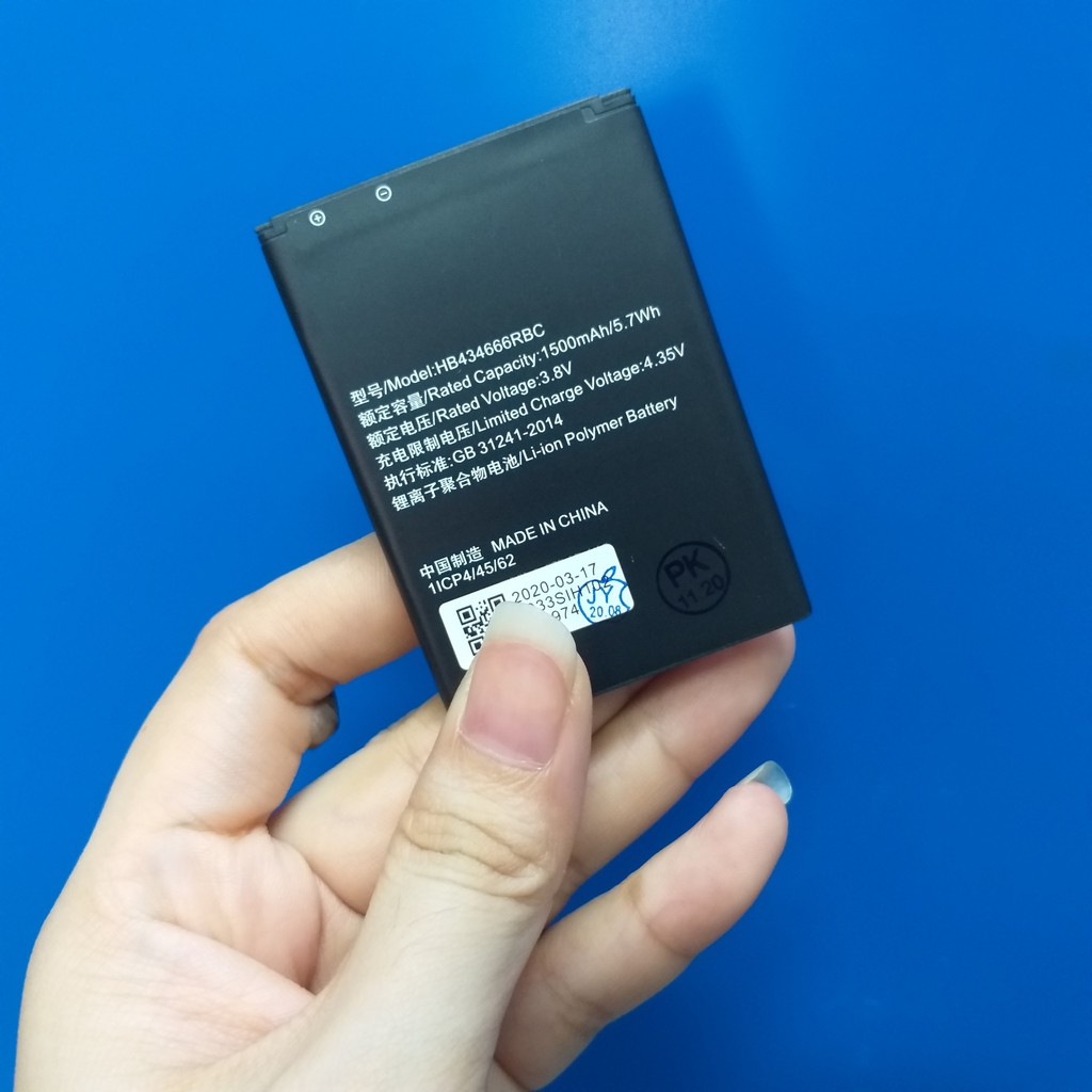 Pin Phát Wifi Bằng Sim 3G/4G Huawei E5573S E5573 E5573S E5575 E5577 HB434666RBC Chính Hãng