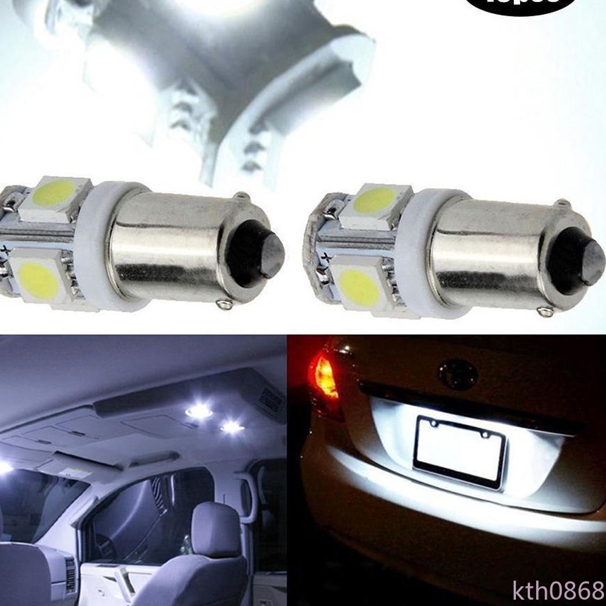 Bóng Đèn Led Ba9S Bayonet 12v 5050 5 Smd Chuyên Dụng Cho Xe Hơi