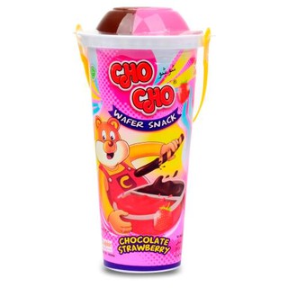 Bánh Chocho dâu combo 10 hộp 40g