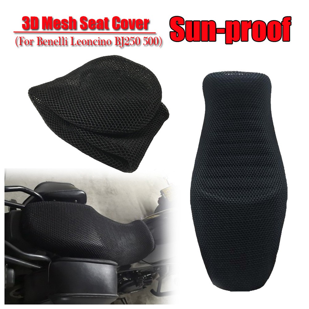 Vỏ Lưới 3d Bảo Vệ Yên Sau Xe Mô Tô Benelli Leoncino 500 250 Bj500 Bj250 Chống Thấm Nước Chống Nắng