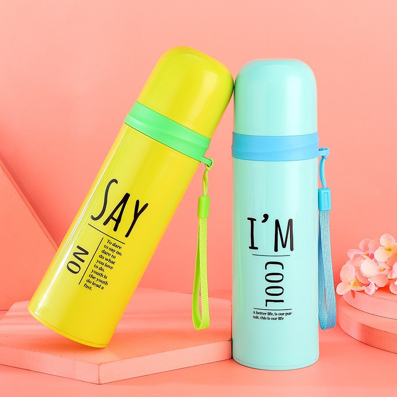 Bình giữ nhiệt inox nắp tròn 500ml