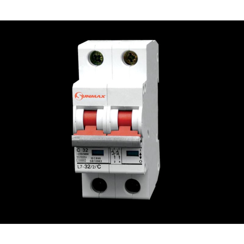 Aptomat CB T6 2P 2 Tép Sunmax