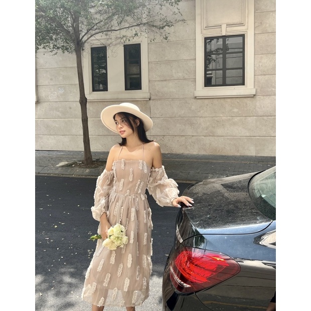 Beachclub-Đầm midi Ami