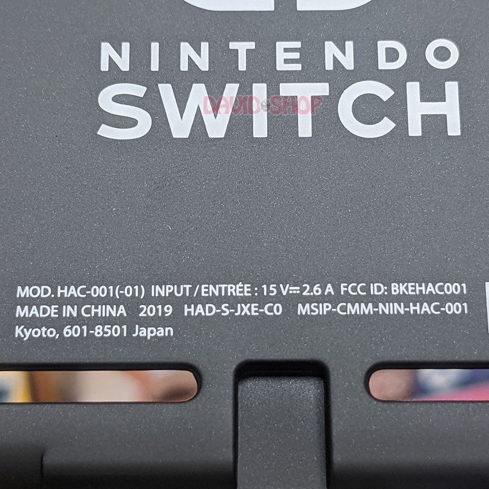 Nắp lưng Nintendo Switch mã V2 dùng thay thế, sửa chữa