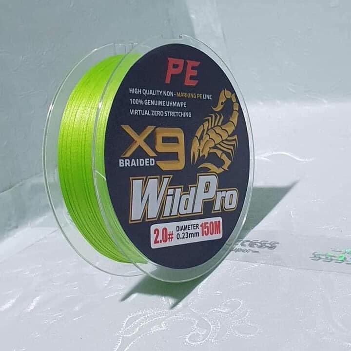 Dây dù PE Siêu Bền Câu Cá Dù x9 wild pro 150m THẾ GIỚI ĐỒ CÂU LURE 68 Dây Dù Câu Cá Siêu Bền A10