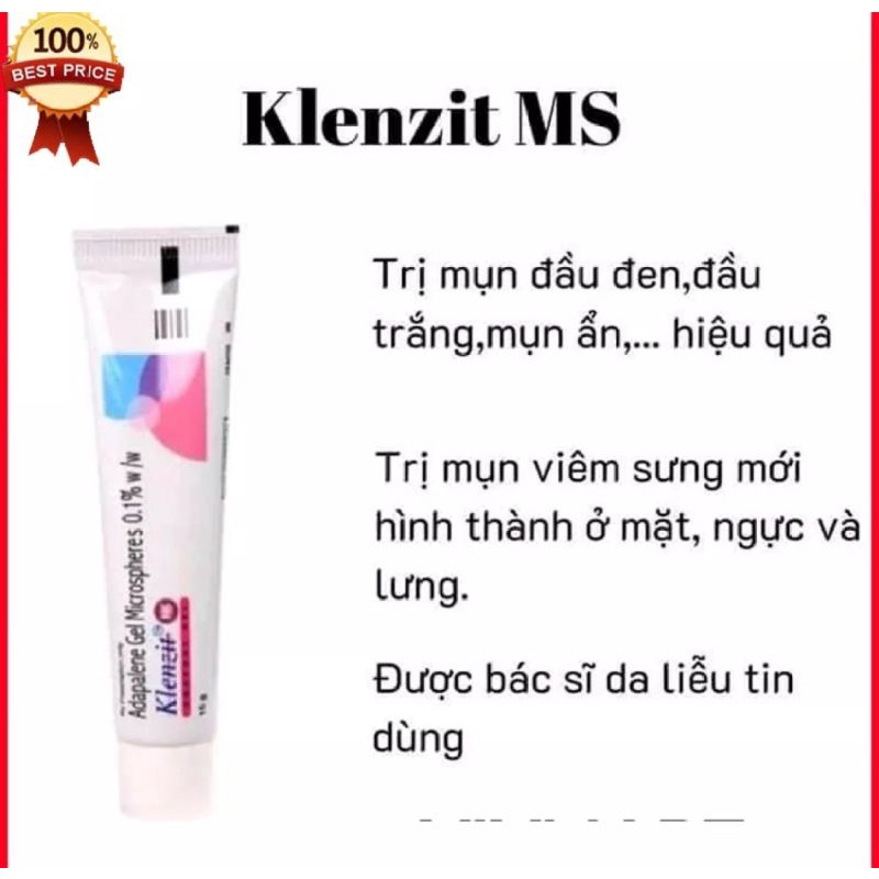 GEL K.L.E.N.Z.I.T...MS 15g HÀNG CHÍNH HÃNG