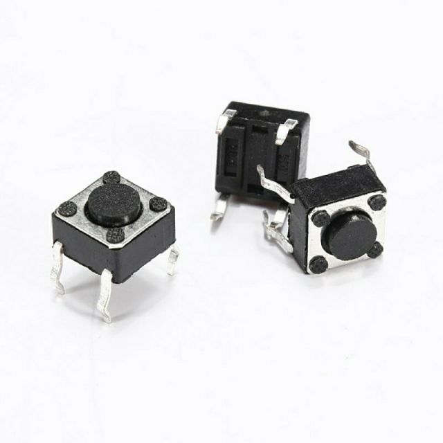 [ 10 con] Nút nhấn 4 chân 6*6*5mm