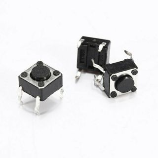[ 10 con] Nút nhấn 4 chân 6*6*5mm