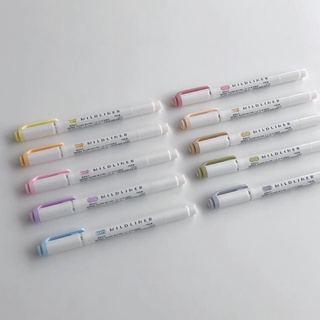 [Màu mới 2022] Bút đánh dấu highlight 2 đầu Zebra Mildliner