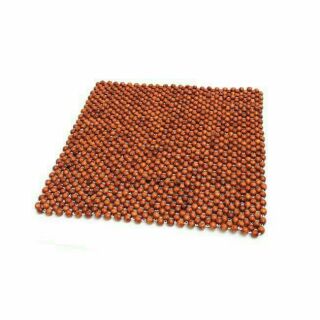 Đệm lót ghế bằng hạt gỗ thoáng mát